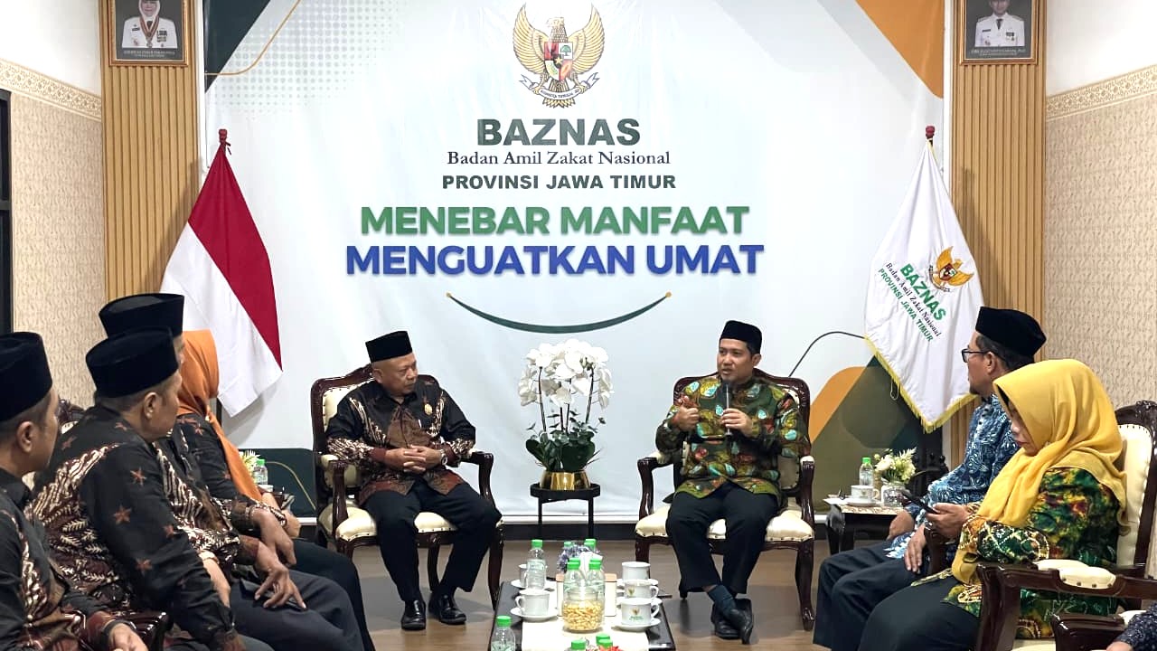 BAZNAS Jatim Kenalkan Nawa Pradana kepada Pimpinan Baru BAZNAS Ponorogo