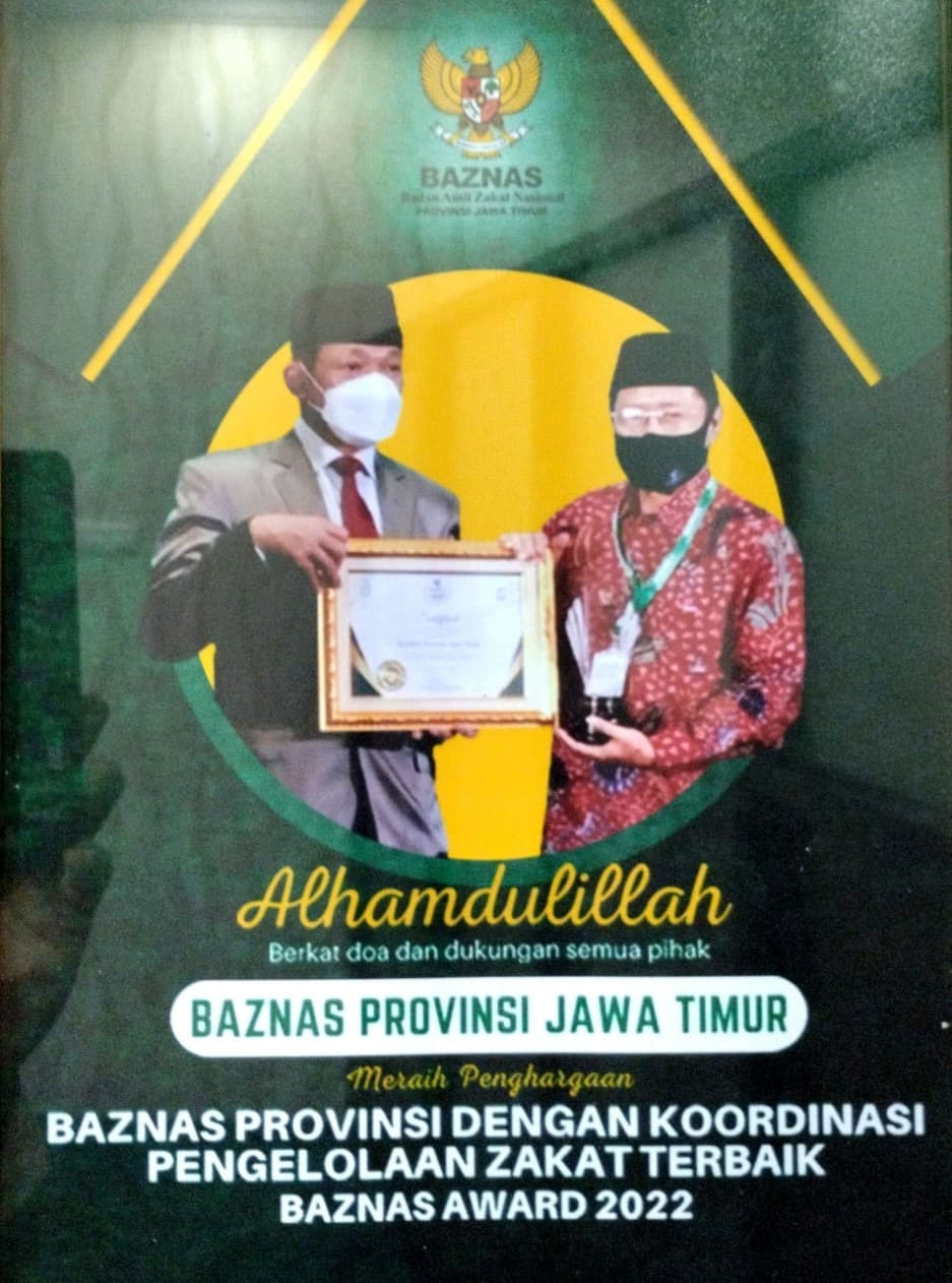 Piag BAZNAS Provinsi dengan Koordinasi Pengelolaan Zakat Terbaik